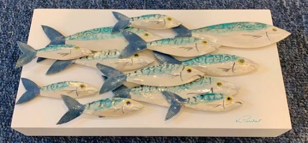 - a Ceramic by Kate Panter, measuring 15 x 30 cm (H x W) £95